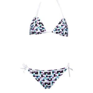 Rare New Lacoste Galaxy Retro 2 Piece Bikinis Size 6 ( 38 )